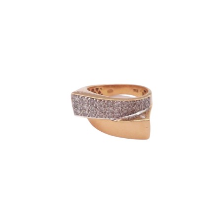 BAGUE DIAMANTS EN OR 18K