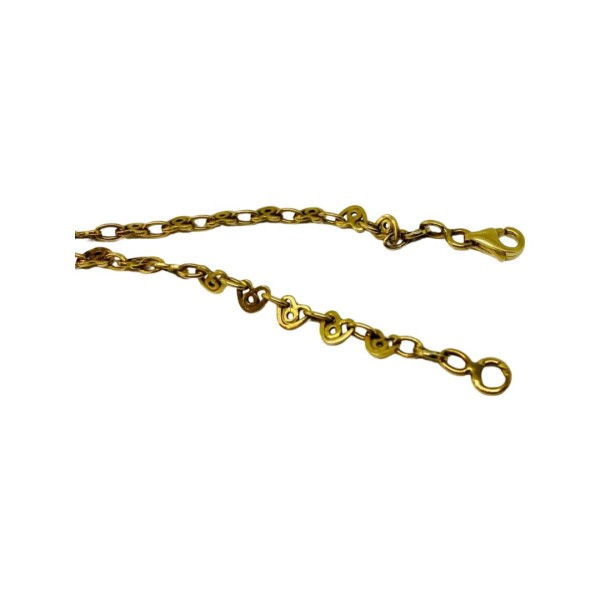 detail du fermoir collier filigrane