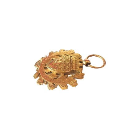 PENDENTIF ÉCUSSON GRAND PRIX CYCLISTE PARIS EN OR 18K