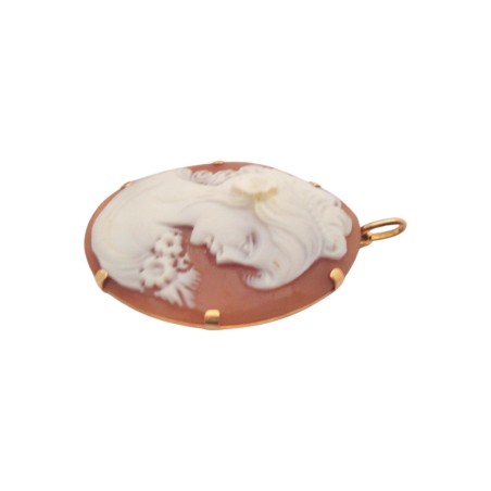 PENDENTIF CAMÉE EN OR 18K