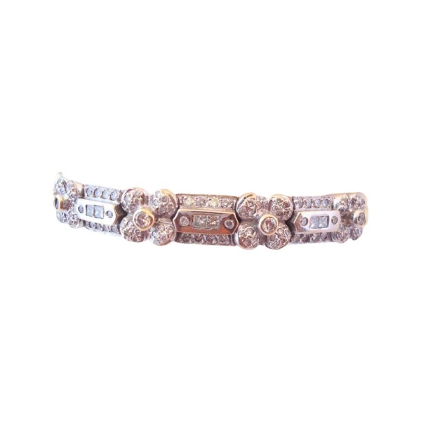 BRACELET DIAMANTS EN OR 18K