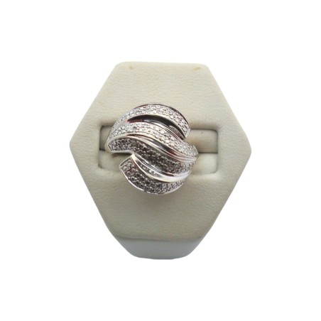 BAGUE DIAMANTS EN OR 18K