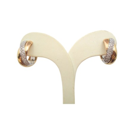 créoles or 18 carats diamants Bijoux AGR