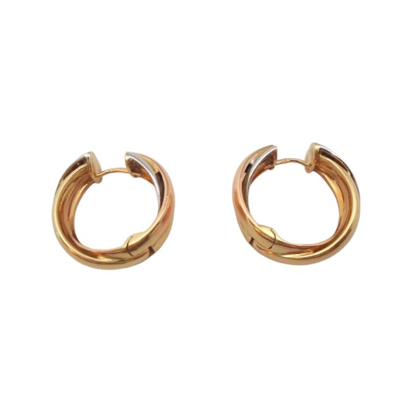 detail créoles diamants