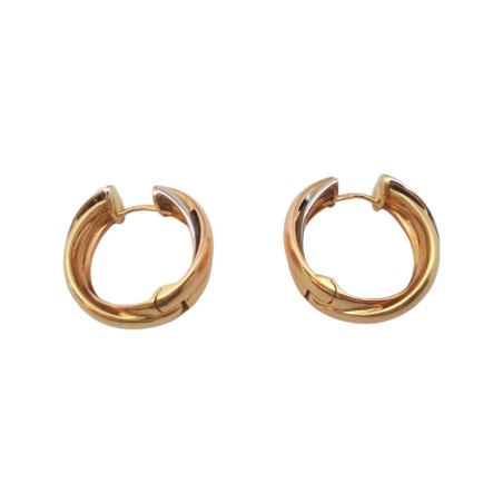 detail créoles diamants