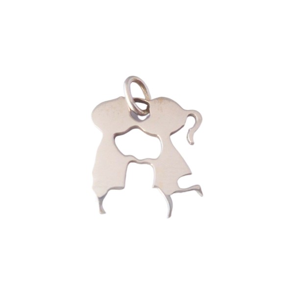 PENDENTIF REPRÉSENTANT DES AMOUREUX EN OR 18K