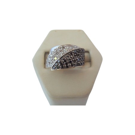 BAGUE DIAMANTS EN OR 18K