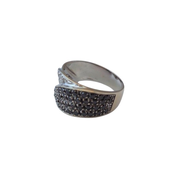 BAGUE DIAMANTS EN OR 18K