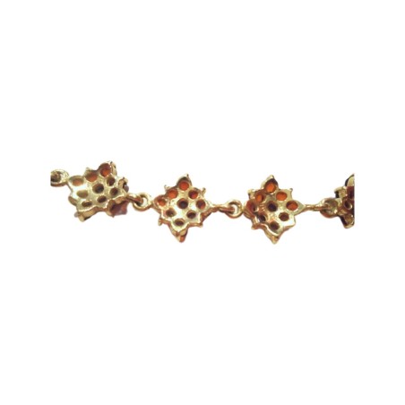 BRACELET GRENATS EN OR 18K