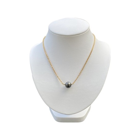 COLLIER PERLE DE TAHITI EN OR 18K