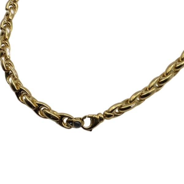 COLLIER MAILLONS DOUBLE ÉPIS EN OR 18K