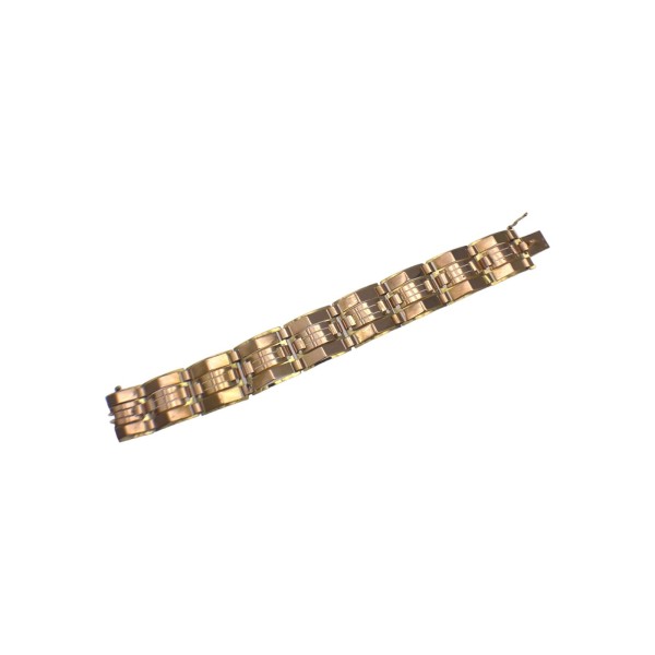 BRACELET TANK ANNÉES 40 EN OR 18K