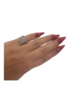 BAGUE 3 ANNEAUX DIAMANTS EN OR 18K