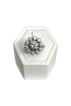 BAGUE MARGUERITE DIAMANTS EN OR 18K