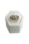 BAGUE JONC DIAMANTS POUR 1 CARAT EN OR 18K