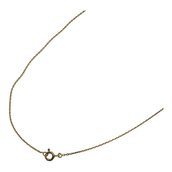 COLLIER PENDENTIF COEUR AVEC SA CHAINE DIAMANTS EN OR 18K