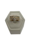 BAGUE ANNEAU DOUBLE 2,60 CT DE DIAMANTS EN OR 18K