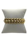 BRACELET GOURMETTE EN OR JAUNE 18K