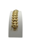 BRACELET GOURMETTE EN OR JAUNE 18K