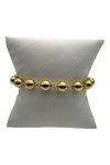 BRACELET BOULES EN OR JAUNE 18K