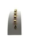 BRACELET BOULES EN OR JAUNE 18K