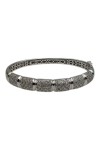 BRACELET RIGIDE OUVRANT DIAMANTS EN OR 18K