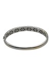 BRACELET RIGIDE OUVRANT DIAMANTS EN OR 18K