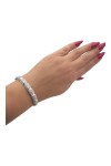 BRACELET RIGIDE OUVRANT DIAMANTS EN OR 18K