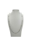 COLLIER BATONNETS PERLES DE CULTURE EN OR 18K