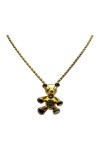CHOPARD HAPPY DIAMONDS PENDENTIF OURSON DIAMANT ET SA CHAÎNE EN OR 18K