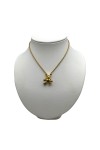 CHOPARD HAPPY DIAMONDS PENDENTIF OURSON DIAMANT ET SA CHAÎNE EN OR 18K