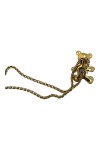 CHOPARD HAPPY DIAMONDS PENDENTIF OURSON DIAMANT ET SA CHAÎNE EN OR 18K
