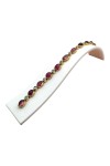 BRACELET CABOCHONS DE TOURMALINE ET DIAMANTS EN OR 18K