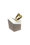 BAGUE PANTHERES SAPHIRS ET DIAMANTS EN OR 18K