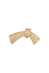 BROCHE EN FORME DE NŒUD DIAMANTS EN OR 18K