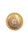 BROCHE ANCIENNE MOTIF ARAIGNÉE DIAMANTS ET PERLES EN OR 18K