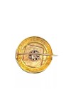 BROCHE ANCIENNE MOTIF ARAIGNÉE DIAMANTS ET PERLES EN OR 18K